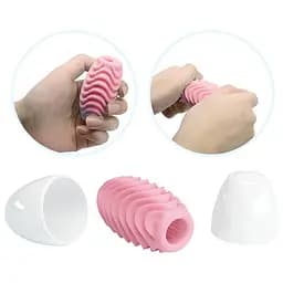 Мастурбатор PRETTY LOVE - Passionate Double-Sided Egg pink Baile BI-014832-1 98371 - мініатюра 6