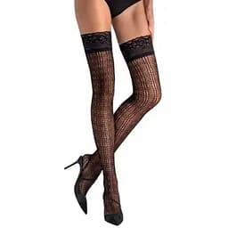 Чулки ST017 nero - Passion 1/2