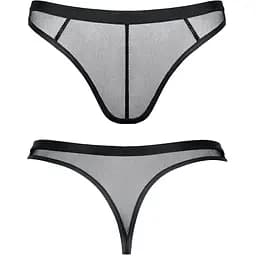 Стринги Regnes Fetish Planet XXL (чорний)