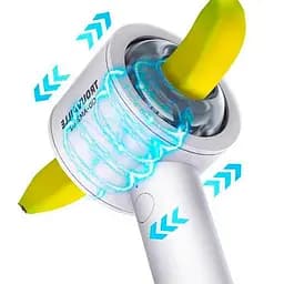 Автоматический мастурбатор на присоске TROUVAILLE Белый K000906