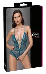 Боді Cottelli Collection Lingerie Ouvert XL бірюзовий - мініатюра 5