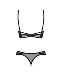 Комплект Obsessive Roxelia 2-pcs crotchless Set XS/S - мініатюра 4