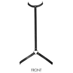 Портупея Bijoux Indiscrets MAZE - I Harness Black, экокожа, очень стильная