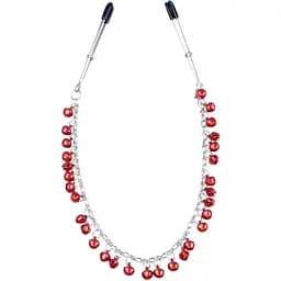 Затискачі для сосків Fetish Boss Series Exclusive No.5 39 см червоний