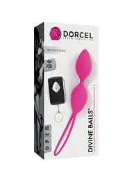 Вагінальні кульки Dorcel Divine Balls, 20.5 см, рожевий - мініатюра 2