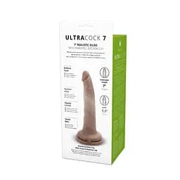 Фалоімітатор Me You Us Silicone Ultra Cock 7 in 17.8 см (коричневий) - мініатюра 9