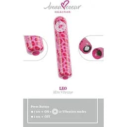 Мінівібратор Beau coeur Leo Mini Vibrator - мініатюра 7