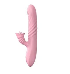Вібратор Angelia, USB 3 функції поштовхів / 20 вібрацій Flesh Boss Series 26-00141 100631 - мініатюра 3