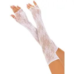 Мітенки Leg Avenue Lace Opera Length Fingerless Gloves