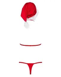 Комплект Obsessive Santastic 3-pcs Set L/XL - мініатюра 4