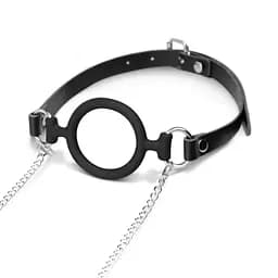 Затискачі для сосків з кляпом Bedroom Fantasies Nipple Clamps & Silicone Gag Ring - мініатюра 3