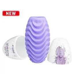 Мастурбатор Pretty Love Romantic Double-Sided Egg - мініатюра 2