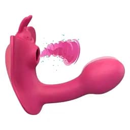 Вібратор-метелик I’MCUM Bonnie Рожевий (IM-KCD207)