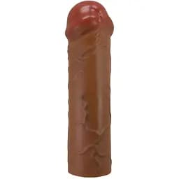 Насадка на пенис Pretty Love Nile 16.5 см (коричневый)