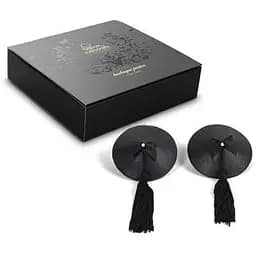 Пестіс Bijoux Indiscrets Burlesque pasties Original Black - мініатюра 3