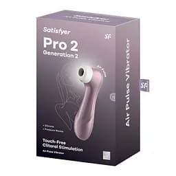 Вакуумний кліторальний стимулятор Satisfyer Pro 2 Violet - мініатюра 1