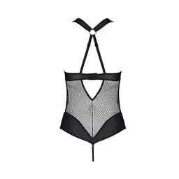 Сітчастий боді з халтером Amanda Body black - Passion L/XL - мініатюра 4
