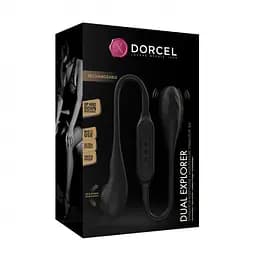 Двосторонній вібромасажер Dorcel Dual Explorer 55.7 см чорний - мініатюра 10