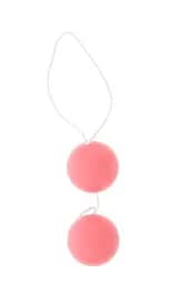 Вагінальні кульки Vibratone Unisex Duo Balls, 3.5 см, рожевий