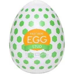 Мастурбатор яйцо Tenga Egg Wonder Stud белый