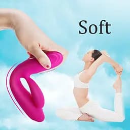 Вібратор Joker Heating Double Vibrating Massage Stick рожевий - мініатюра 6