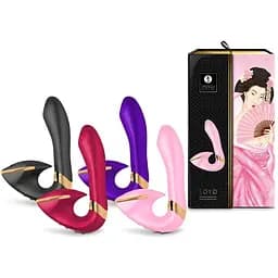 Вагінально-кліторальний вібратор Shunga Soyo Light Pink - мініатюра 8
