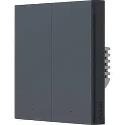 Умный выключатель Aqara Smart Wall Switch H1 Grey (WS-EUK02) Global EU [111940]