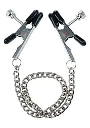 Затискачі для сосків California Exotic Novelties Bull Nose Nipple Clamps 267 см сріблястий - мініатюра 2