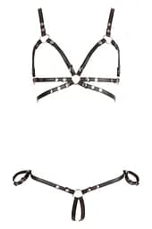 Сексуальний комплект Cottelli Collection Bondage XL чорний - мініатюра 6