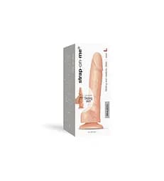 Реалістичний фалоімітатор Strap-On-Me Sliding Skin Realistic Dildo Vanille - L, ефект рухомий до - мініатюра 7
