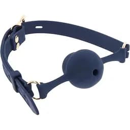 Кляп Taboom Silicone Supreme Ball Gag 4.3 см синій