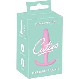 Анальна пробка Cuties Plugs Rose - мініатюра 8