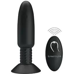 Анальна пробка DREAM TOYS SPIRAL PLUG SINGLE SPEED PLUG Baile BI-040073W 95515 - мініатюра 4