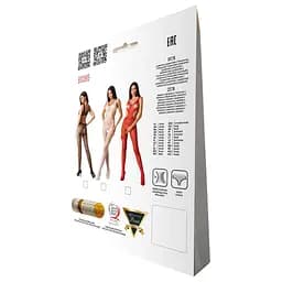 Еротичний бодістокінг із малюнком Passion BS085 red One size - мініатюра 6
