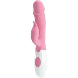 Вибратор-кролик Pretty Love Peter 19.2 см розовый