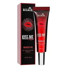 Зволожуючий збуджуючий гель для жінок Dual Kiss Me 20 мл без аромату