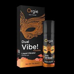 Жидкий вибратор коктейль Секс на пляже Dual Vibe!, 15 мл Orgie (Бразилия-Португалия)