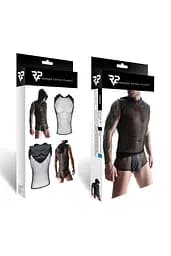 Чоловіча футболка з рукавами Regnes Fetish Planet S (чорний) - мініатюра 7