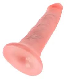 Фалоімітатор King Cock 5 inch 14 см (тілесний) - мініатюра 9