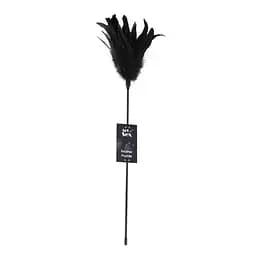 Лоскіт чорний Art of Sex - Feather Paddle, перо молодого півня - мініатюра 3