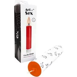 Помаранчева воскова свічка Art of Sex Size M 15 см