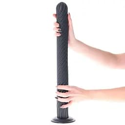 Анальна пробка для фістингу Toyz4lovers Gunung 51 см (чорний) - мініатюра 6