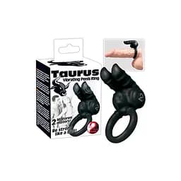 Кільце ерекційне з вібрацією Taurus Vibr. Penisring black Orion 61325758100000 21878