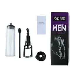 Вакуумна помпа з ручним насосом Men Powerup Black Men Powerup SO2457 91720