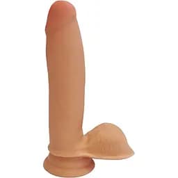 Реалістичний фалоімітатор Toy Joy Get Real Dual Density 18 см тілесний