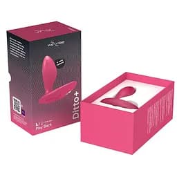 Анальна смарт-вібропробка We-Vibe Ditto+ Cosmic Pink з пультом ДУ We-vibe SX0519 99274 - мініатюра 7