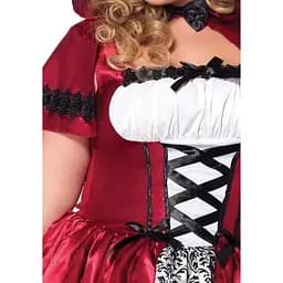 Костюм червоної шапочки Leg Avenue Gothic Red Riding Hood 3X-4X - мініатюра 3