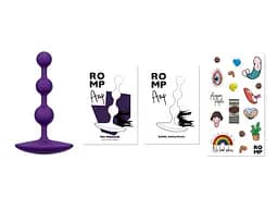 Анальне намисто Romp Amp Dark Purple Romp SO8736 97571 - мініатюра 3