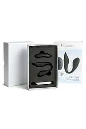 Вібратор для пар DELIGHT - BLACK Pleasures 25-732710105 100138 - мініатюра 4