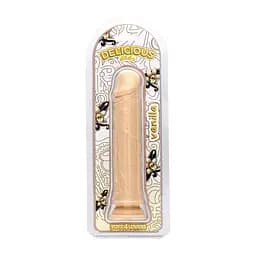Фалоімітатор з ароматом ванілі - Toyz4lovers Delicious Dildo Vanilla, 20 см - мініатюра 6